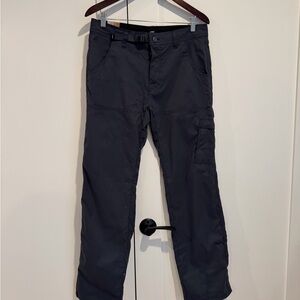 Men's Prana Charcoal Cargo Pants